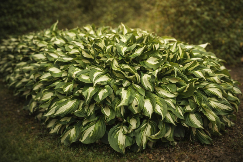 BOHYŠKA - Hosta undulata 'Mediovariegata'
